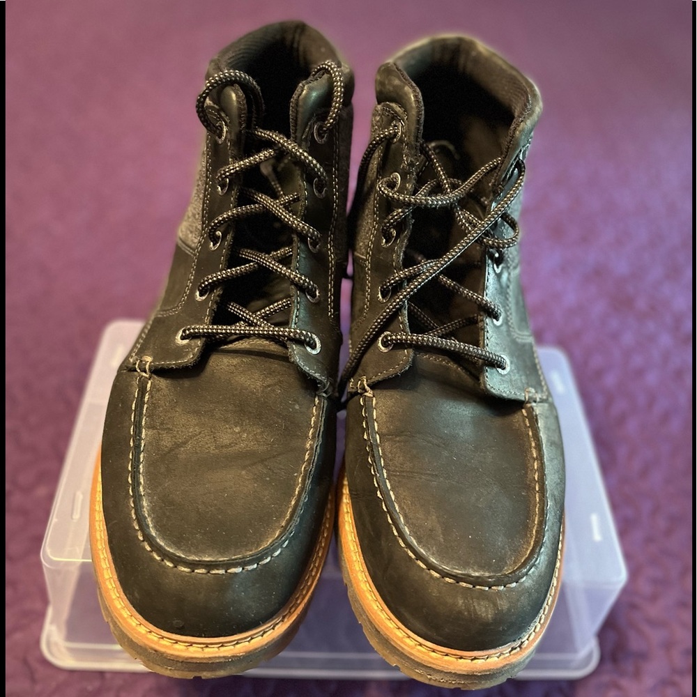 Men’s GH Bass & Co. “Malcolm” black and gray boots-size 13.